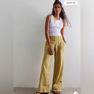 We the free breezy pull on denim pants